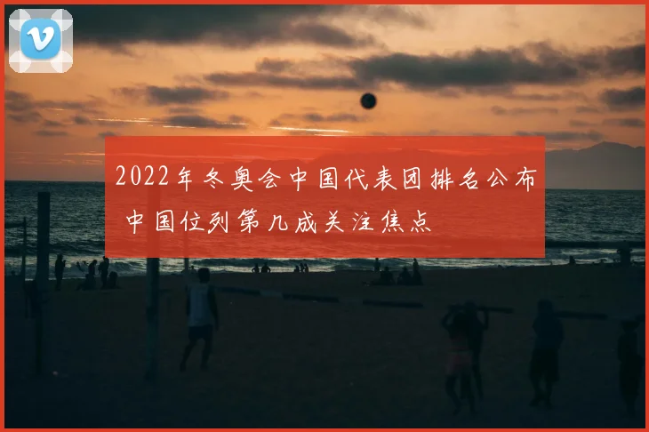 2022年冬奥会中国代表团排名公布 中国位列第几成关注焦点